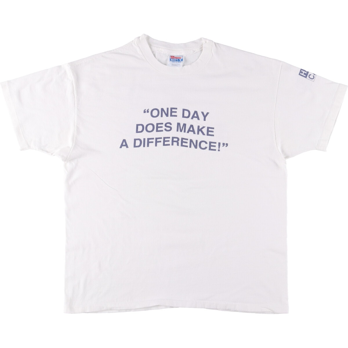 古着 90年代 ヘインズ Hanes BEEFY-T メッセージプリントTシャツ USA製 メンズXL相当 ヴィンテージ/eaa563352