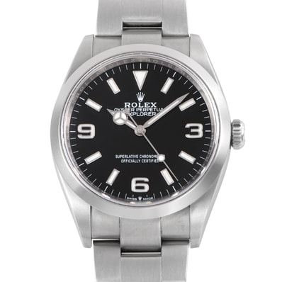 ROLEX ロレックス エクスプローラー1 124270 ステンレススチール【中古】
