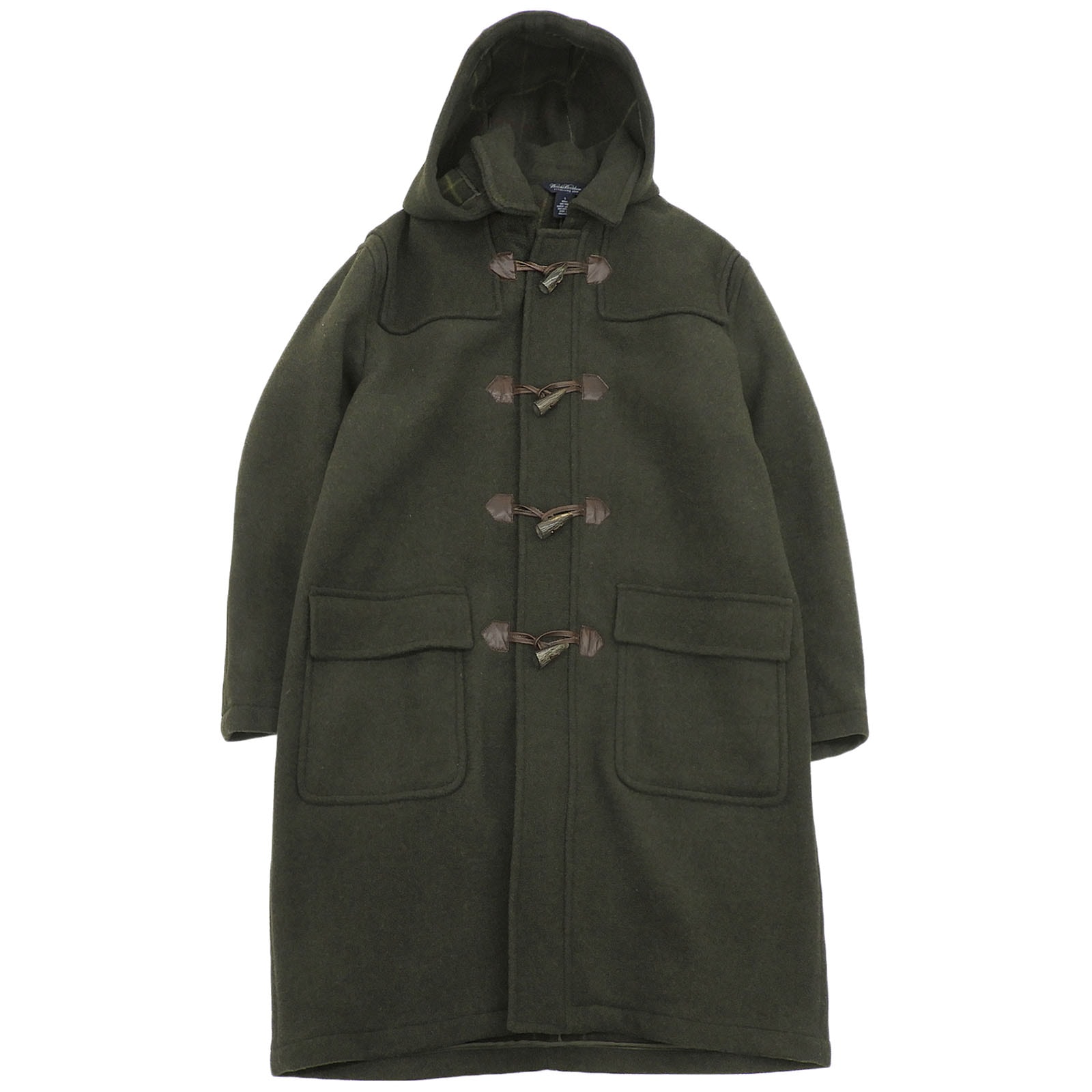 美品 ブルックスブラザーズ ダッフルコート ダークグリーン メンズ L