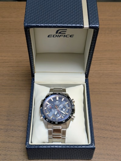 CASIO EDIFICE 電波ソーラーモデル EQW-T650DB-2AJF