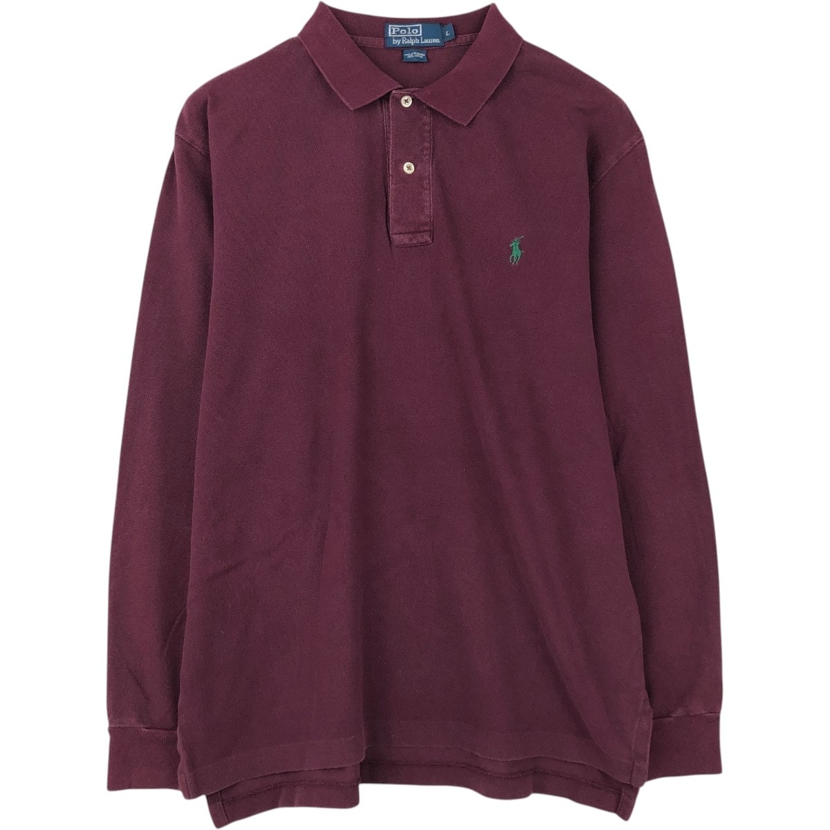 古着 ラルフローレン Ralph Lauren POLO by Ralph Lauren 長袖 ポロシャツ メンズL相当/eaa667602