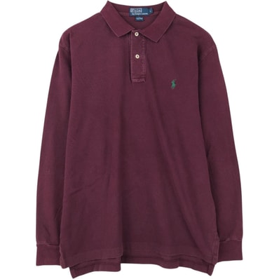 古着 ラルフローレン Ralph Lauren POLO by Ralph Lauren 長袖 ポロシャツ メンズL相当/eaa667602