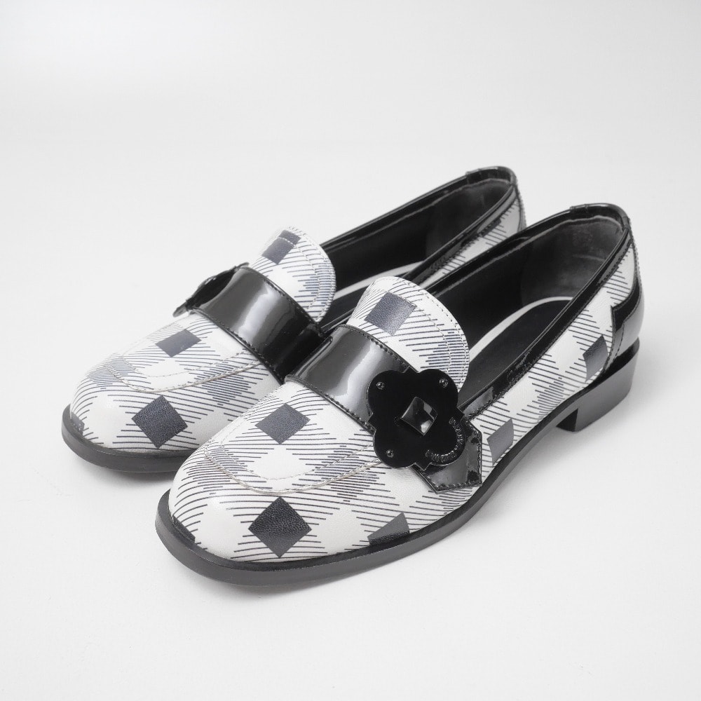 ■美品■Emporio Armani エンポリオ・アルマーニ パンプス サイズ35 ローファー 靴 イタリア製 ブランド古着【中古】20260528/RA9473