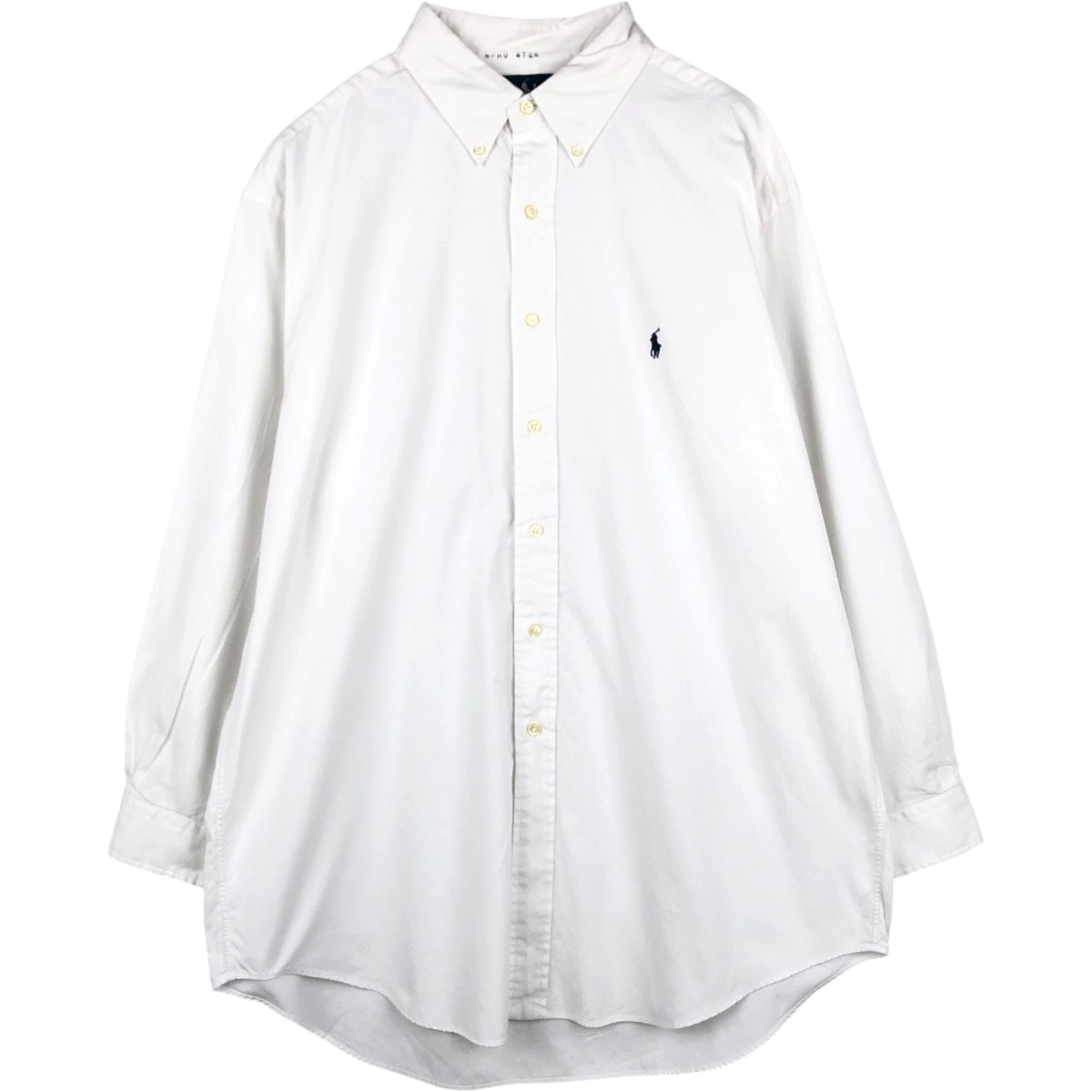 古着 ラルフローレン Ralph Lauren CLASSIC FIT クラシックフィット 長袖 ボタンダウンシャツ メンズXL相当/eaa678403