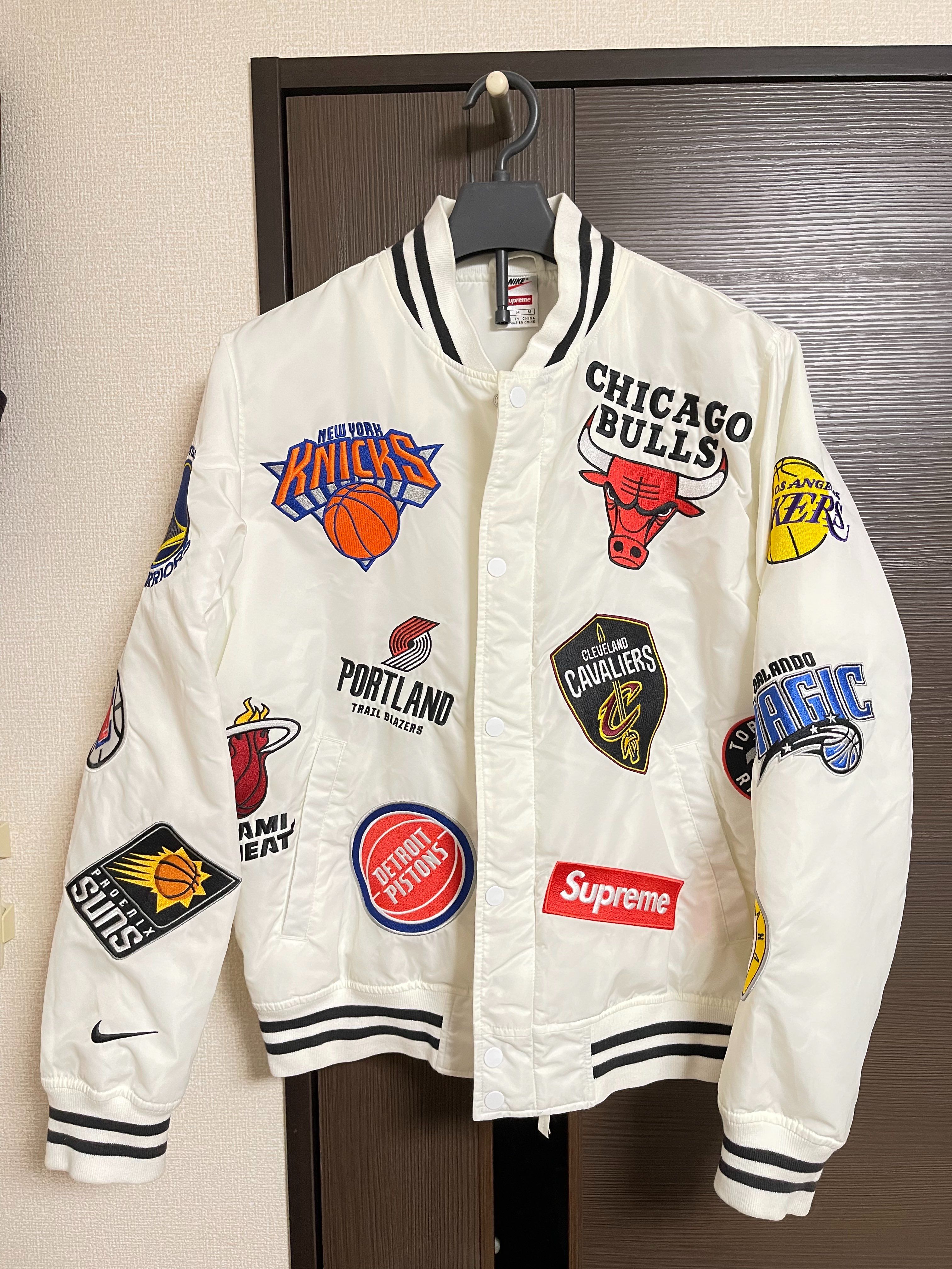 Supreme / Nike®/NBA Teams Warm-Up Jacket "White"