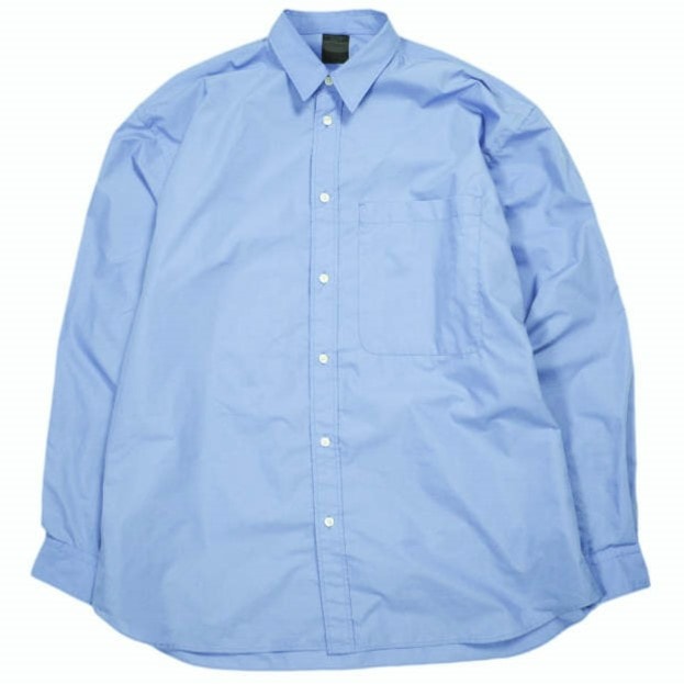 DAIWA PIER39 ダイワ ピア39 24SS TECH REGULAR COLLAR SHIRTS L/S SOLID テックレギュラーカラーシャツ ロングスリーブ ソリッド BE-82024 L(JP) SAX 長袖 トップス g24425
