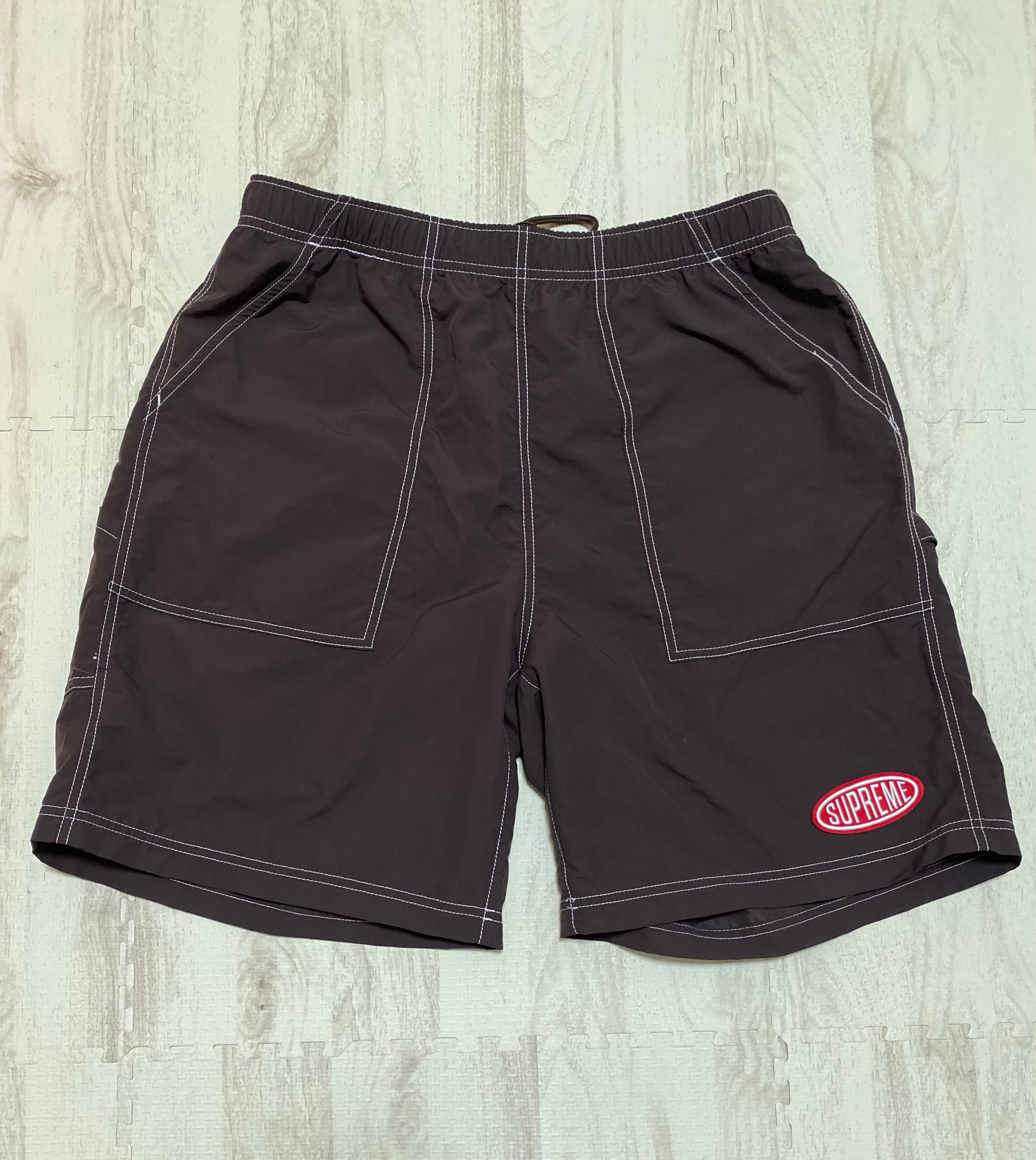 Supreme Nylon Painter Short "Dark Brown" (24SS)