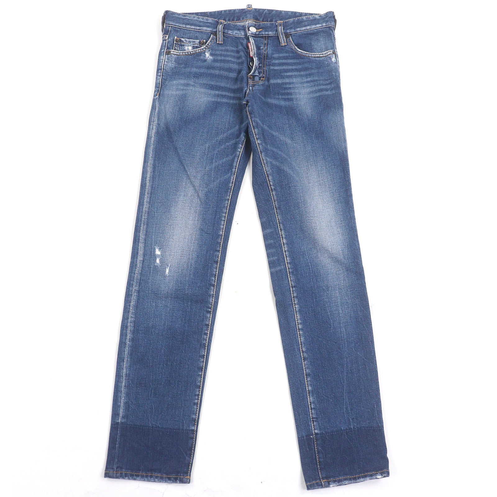 美品 ディースクエアード デニムパンツ インディゴブルー メンズ 44