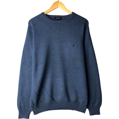 古着 00年代~ ノーティカ NAUTICA コットンニットセーター メンズM相当/eaa434310