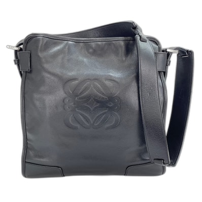 ロエベ LOEWE アナグラム ショルダーバッグ レザー【中古】