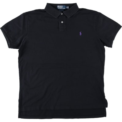 古着 ラルフローレン Ralph Lauren POLO by Ralph Lauren CUSTOM FIT 半袖 ポロシャツ メンズL相当/eaa644611
