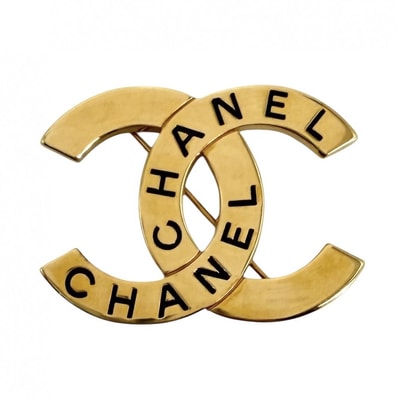 CHANEL シャネル ブローチ ロゴ ココマーク アクセサリー ヴィンテージ GP 98P ゴールド レディース 約17.0g 美品 1998年【中古品】