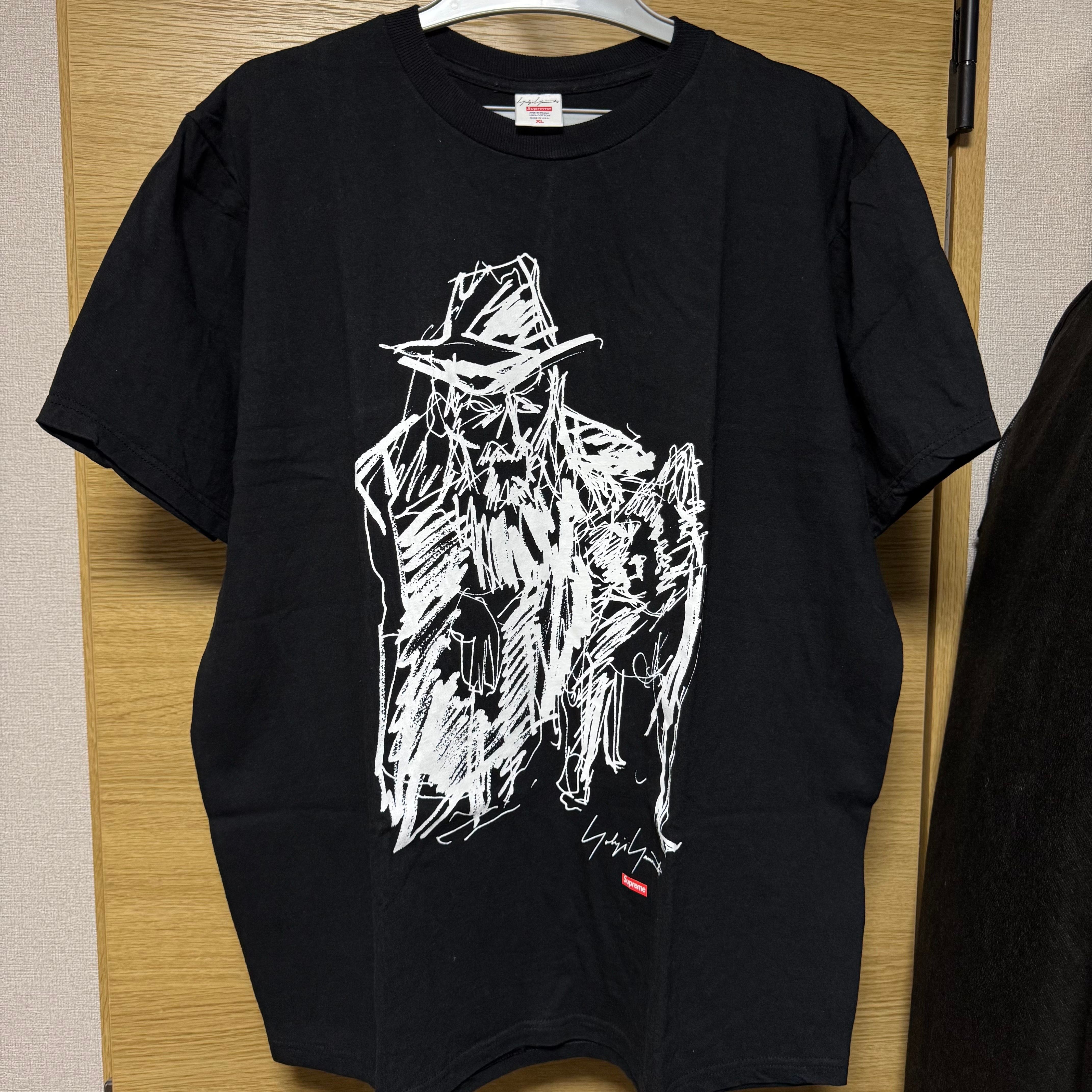 Supreme / Yohji Yamamoto® Scribble Portrait Tee "Black"