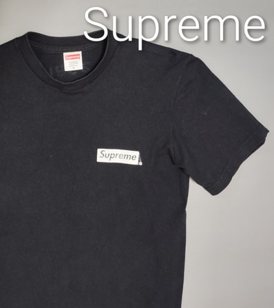 シュプリーム スパイラル Tシャツ ブラック