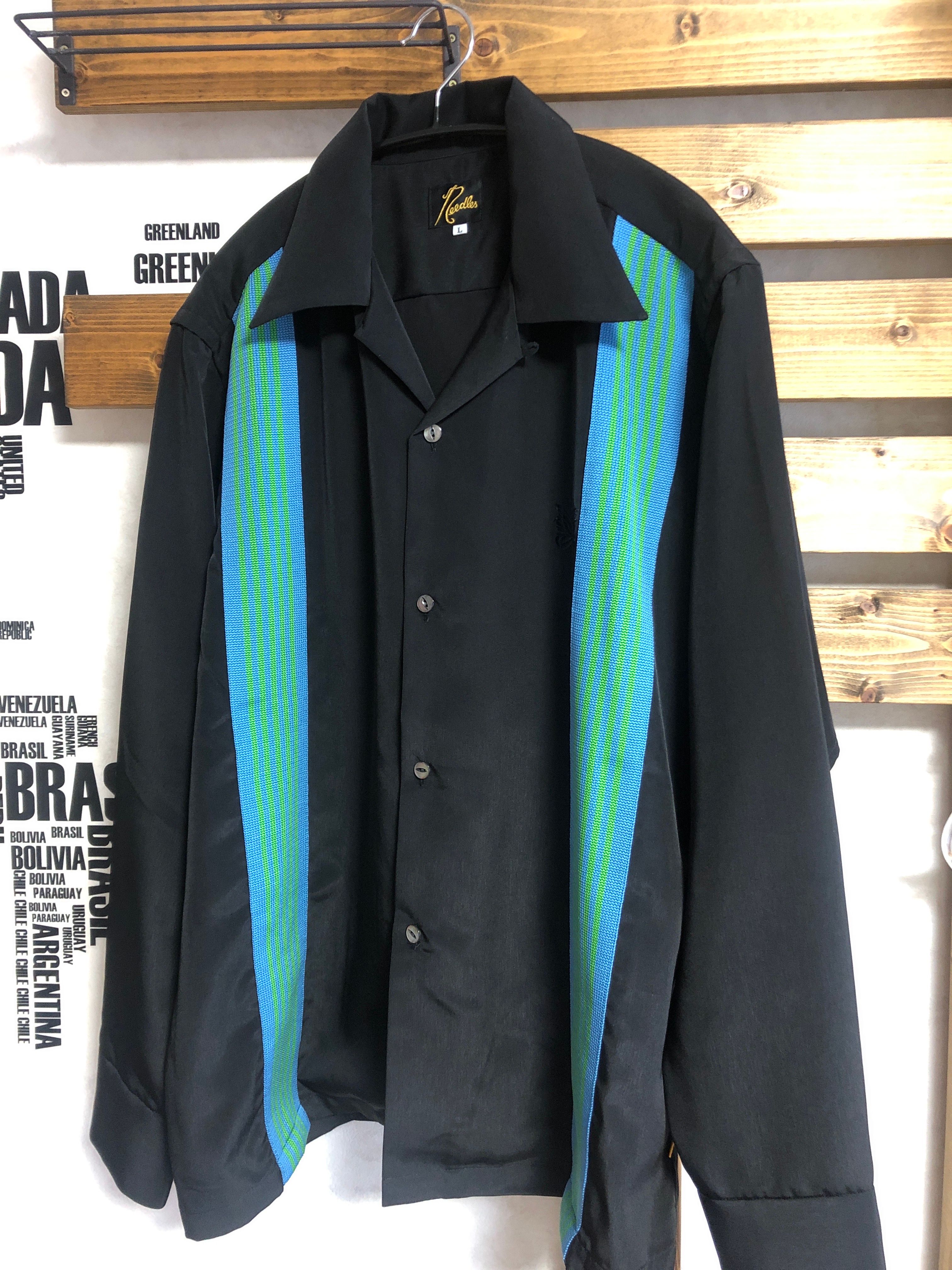 UNION x NEEDLES TRACK SHIRT "Black"