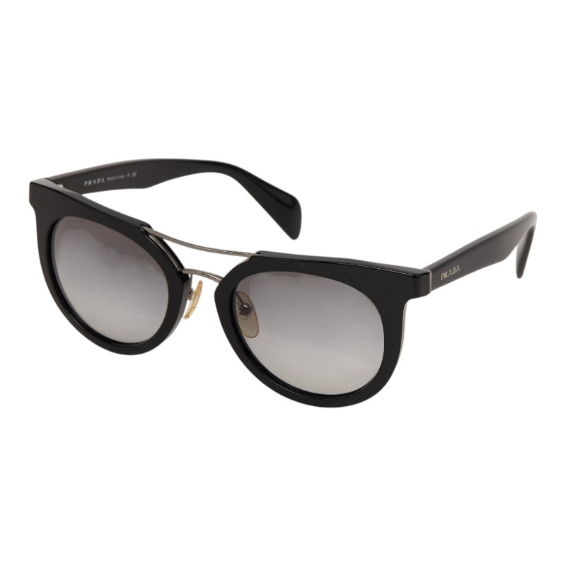 プラダ グラデーション サングラス SPR08P ブラック プラスチック レディース PRADA 中古