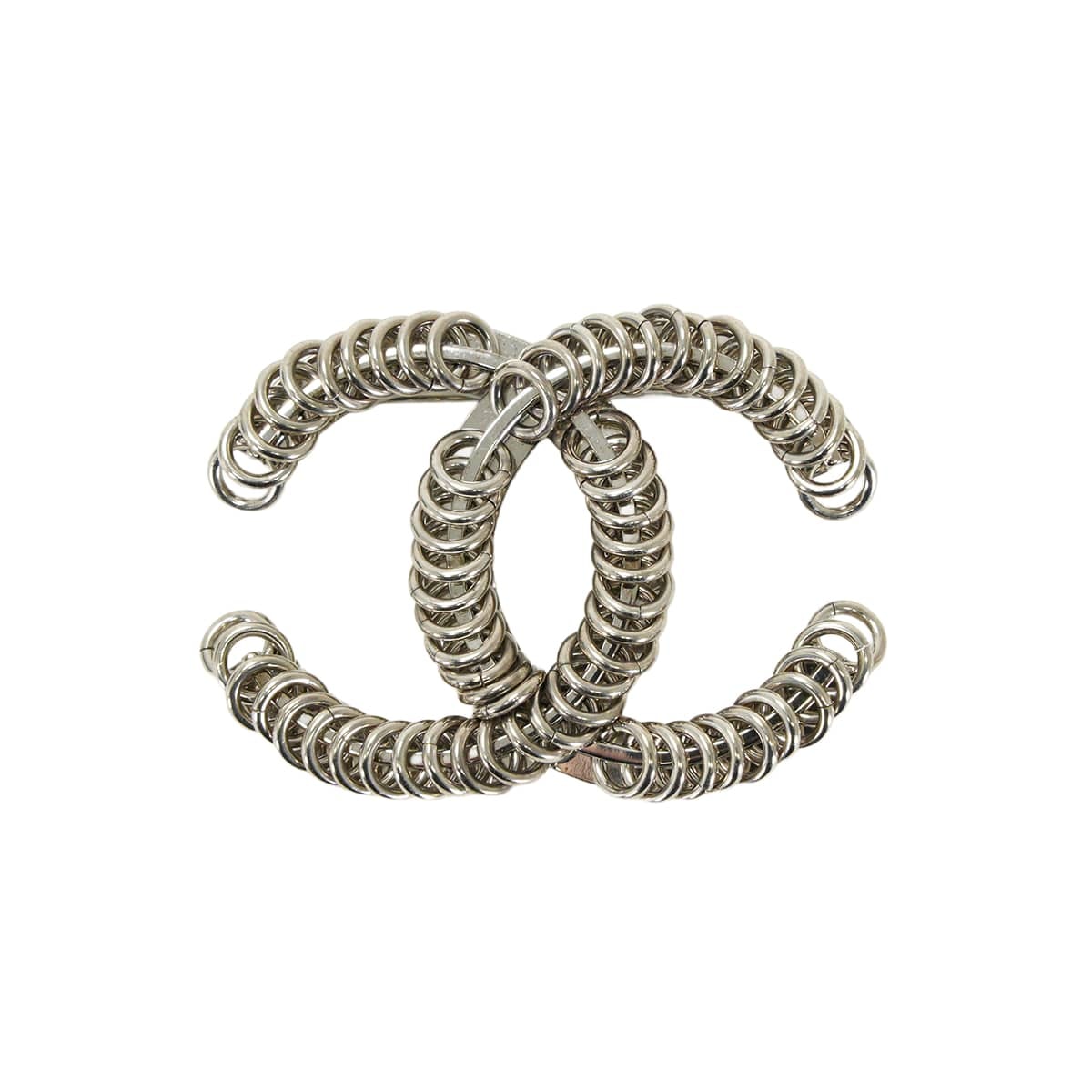 A (未使用に近い)】CHANEL シャネル ブローチ コイル ココマーク