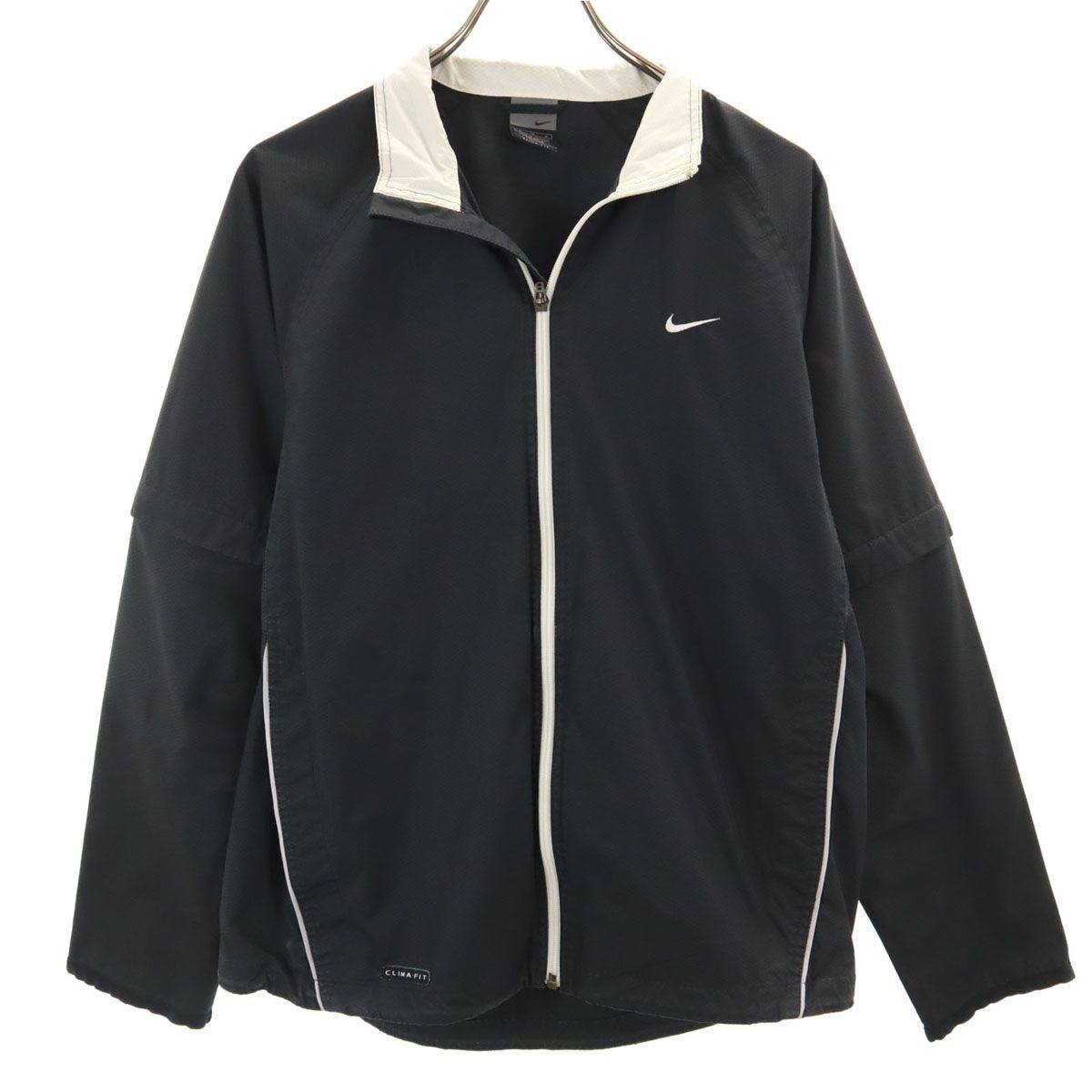 NIKE ナイキ 2WAY ウインドブレーカー M チャコールブラック ジャケット