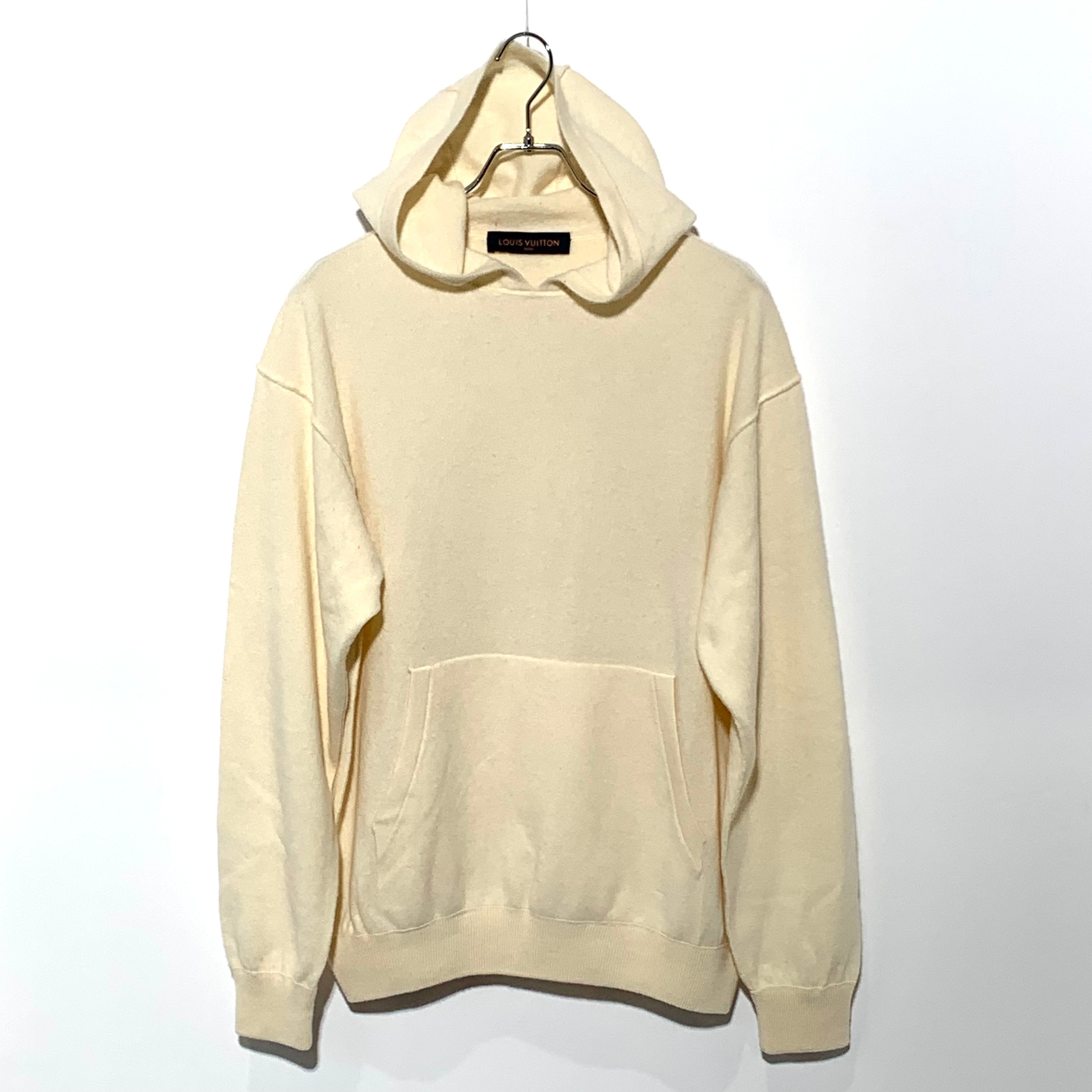 Louis Vuitton Cashmere Hoodie "Off White"