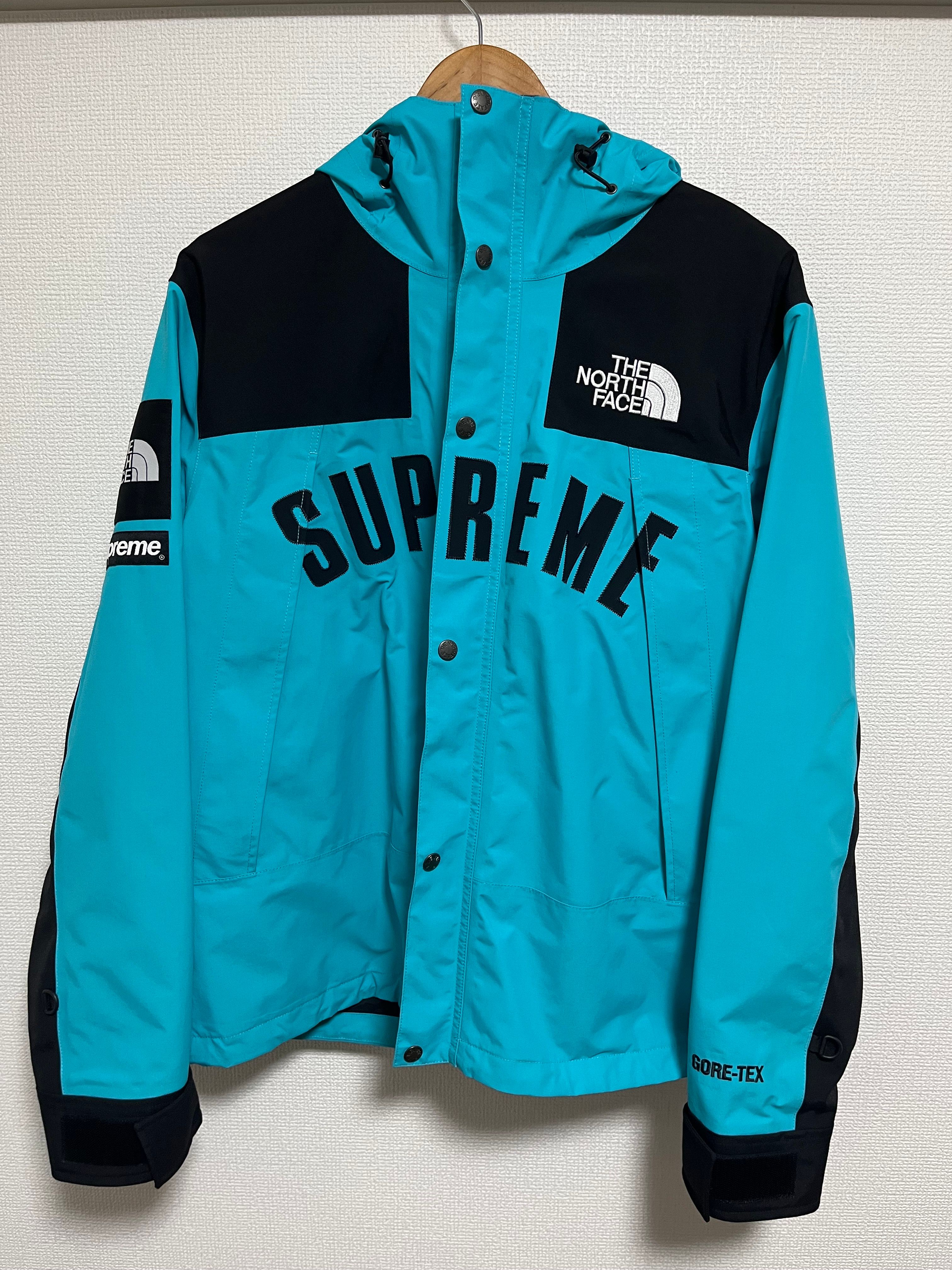 Supreme x The North Face Arc Logo Mountain Parka "Blue"