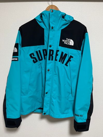 Supreme x The North Face Arc Logo Mountain Parka "Blue"