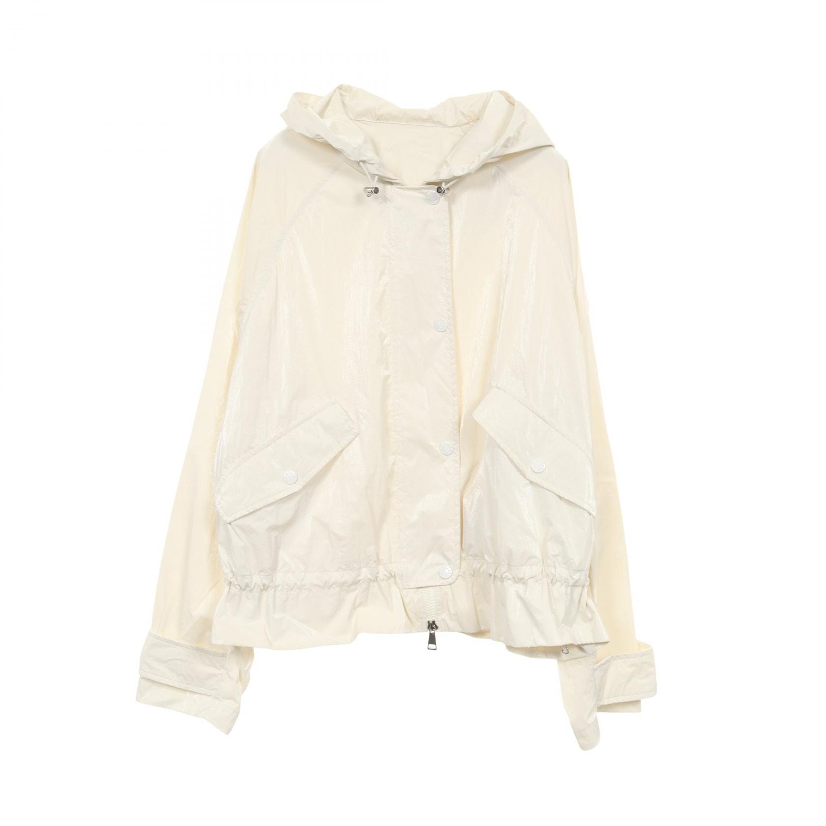 モンクレール MONCLER TIYA ナイロンジャケット 衣料品 アウター ナイロン メンズ ホワイト系 【中古】