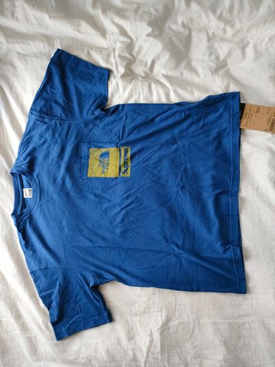 Supreme x The North Face Printed Pocket Tee "Navy"