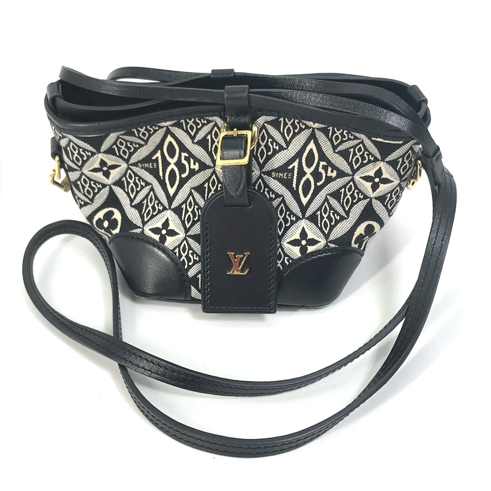 ルイヴィトン LOUIS VUITTON SINCE1854 ノエ・パース M69973 モノグラム 2WAY カバン 巾着 ポシェット ショルダーバッグ ジャガード ノワール ブラック