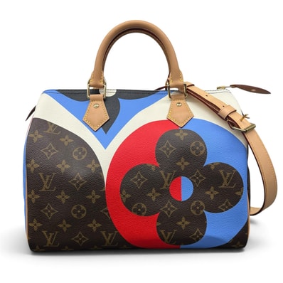 LOUIS VUITTON 希少 展示品級美品 ルイヴィトン スピーディ バンドリエール30 モノグラム ゲームオン 2way ミニボストン ショルダーバッグ M57451 PVC レザー MB4200 LV SAランク 中古 鑑定済 ヴィトンバッグ