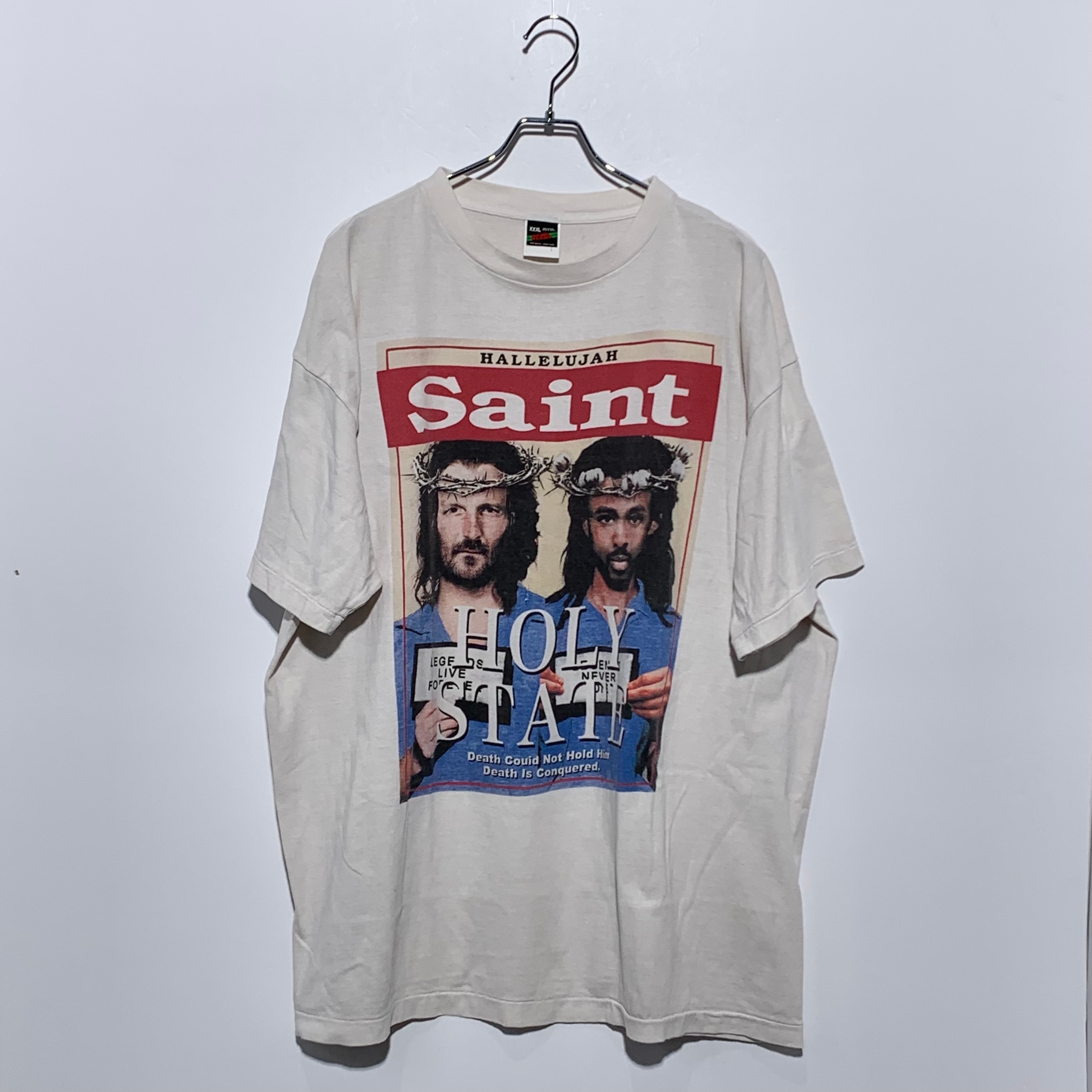 SAINT Mxxxxxx x Denim Tears HOLY STATE S/S T-Shirt "Off White"