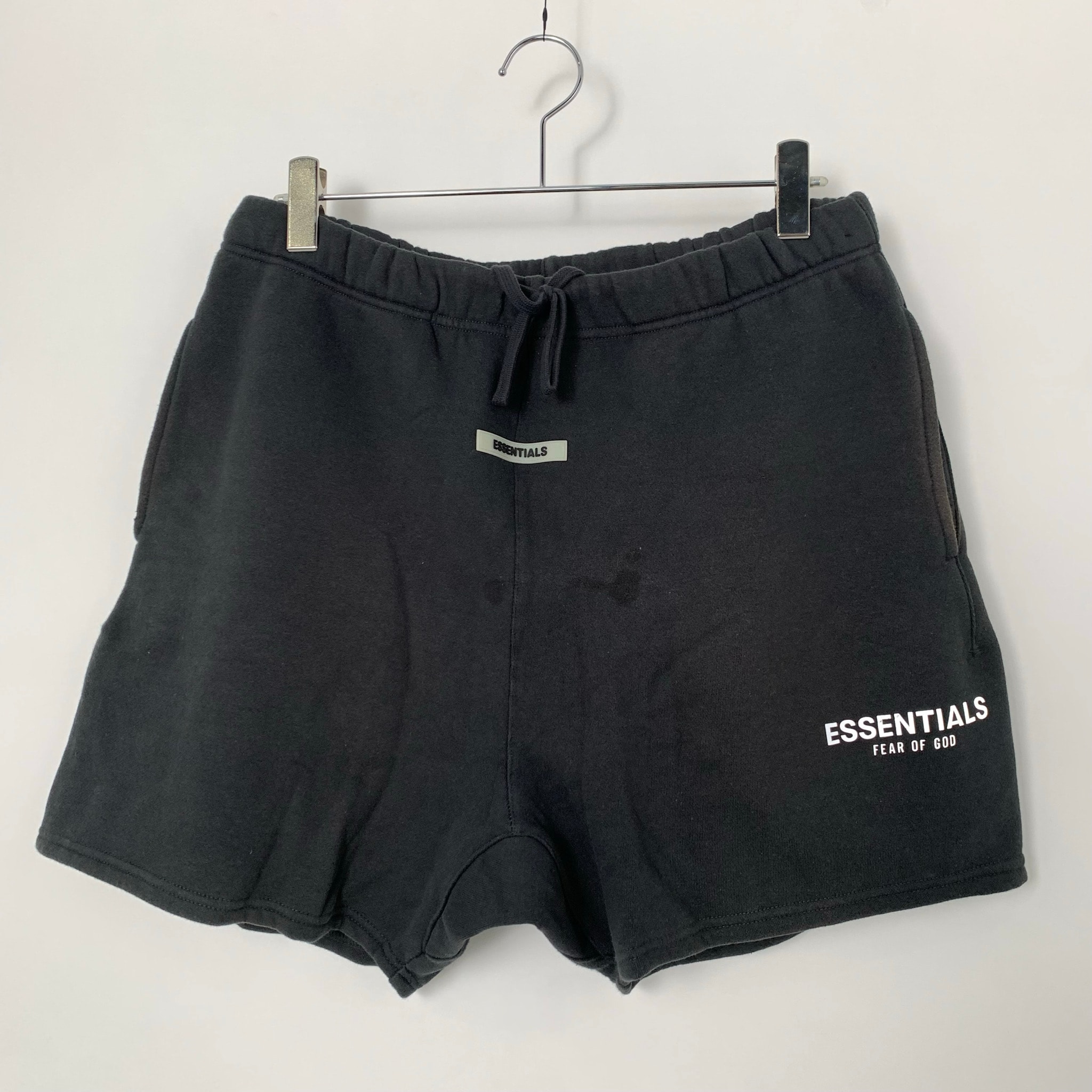 FEAR OF GOD Half Pants Men's Women's Sweat Shorts Black bu