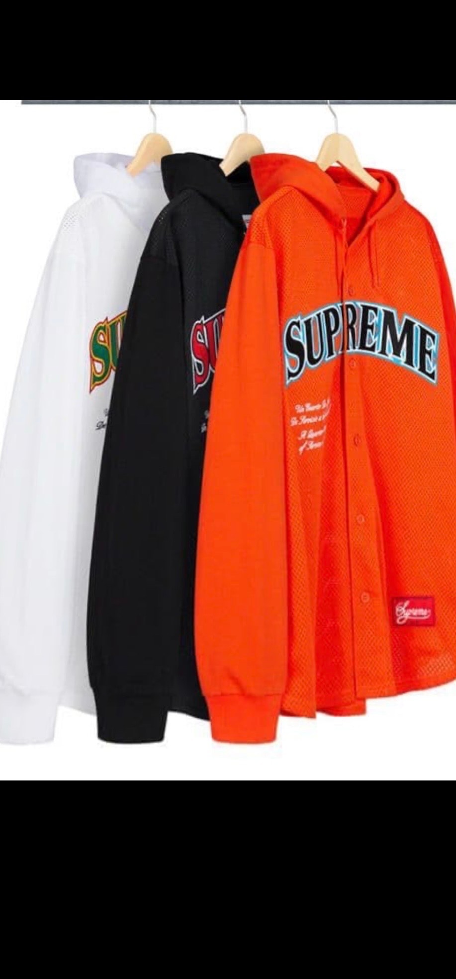 Supreme Stripe Zip L/S Polo 