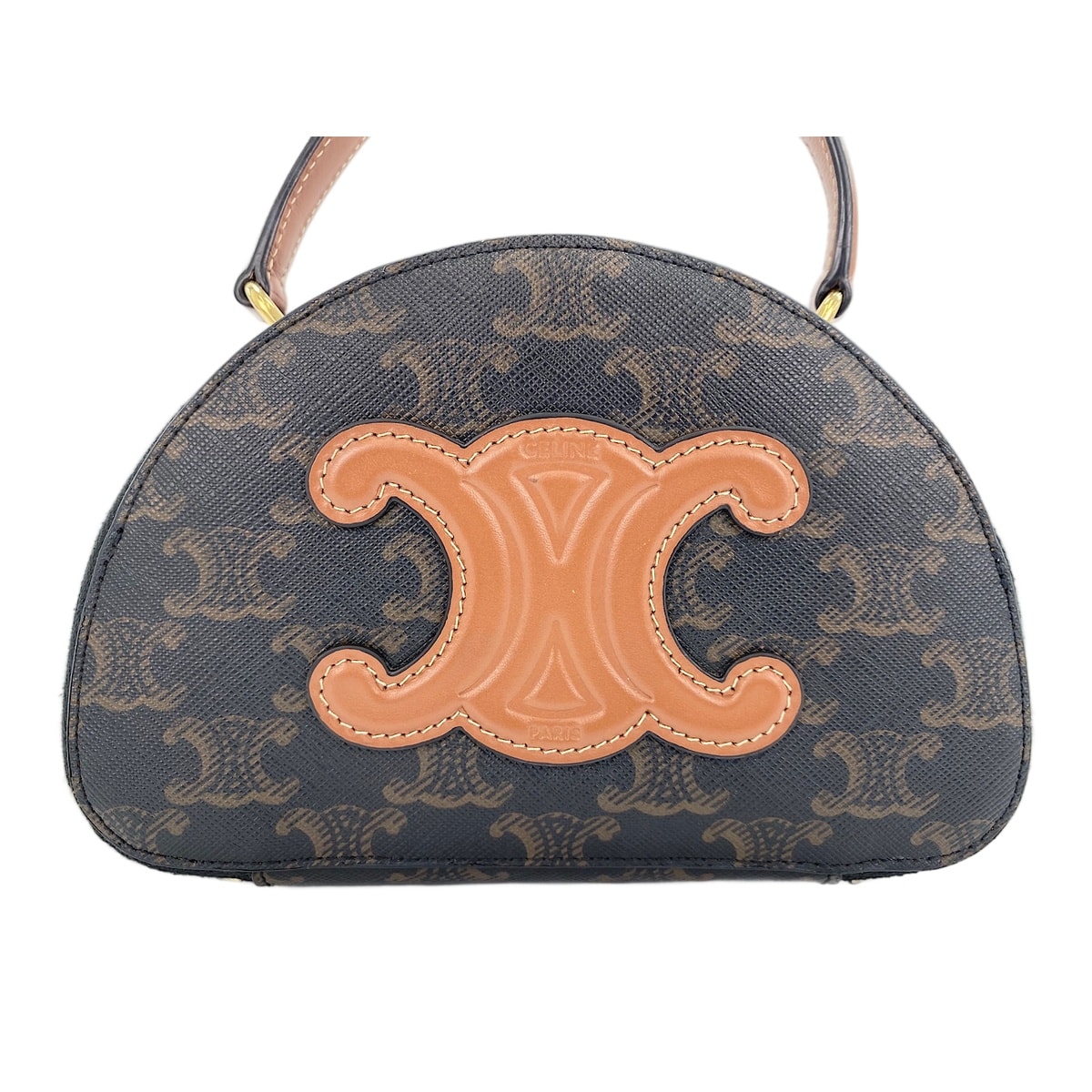セリーヌ CELINE PVC 2WAY ハンドバッグ【中古】