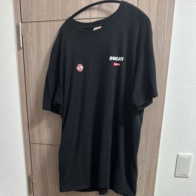 Supreme x Ducati Logos Tee "Black"