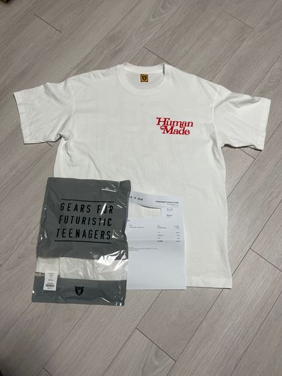 HUMAN MADE Girls Don ’t Cry T-shirt "White" / VERDY