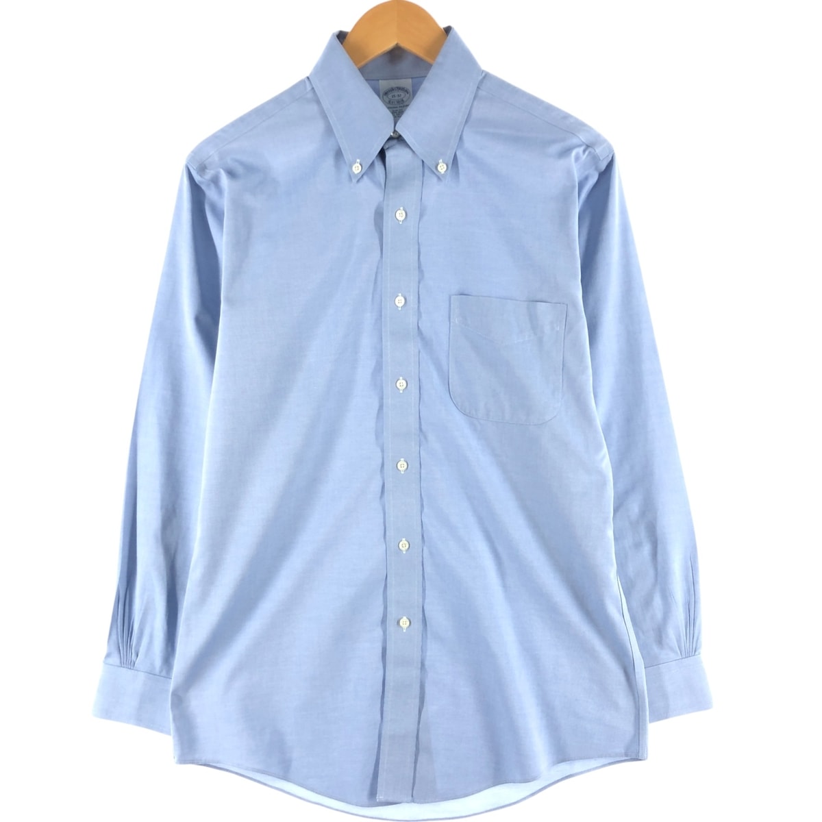 古着 ブルックスブラザーズ Brooks Brothers Est.1818 長袖 ボタンダウンシャツ メンズM相当/eaa558912