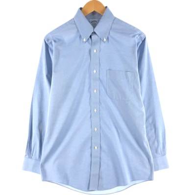 古着 ブルックスブラザーズ Brooks Brothers Est.1818 長袖 ボタンダウンシャツ メンズM相当/eaa558912
