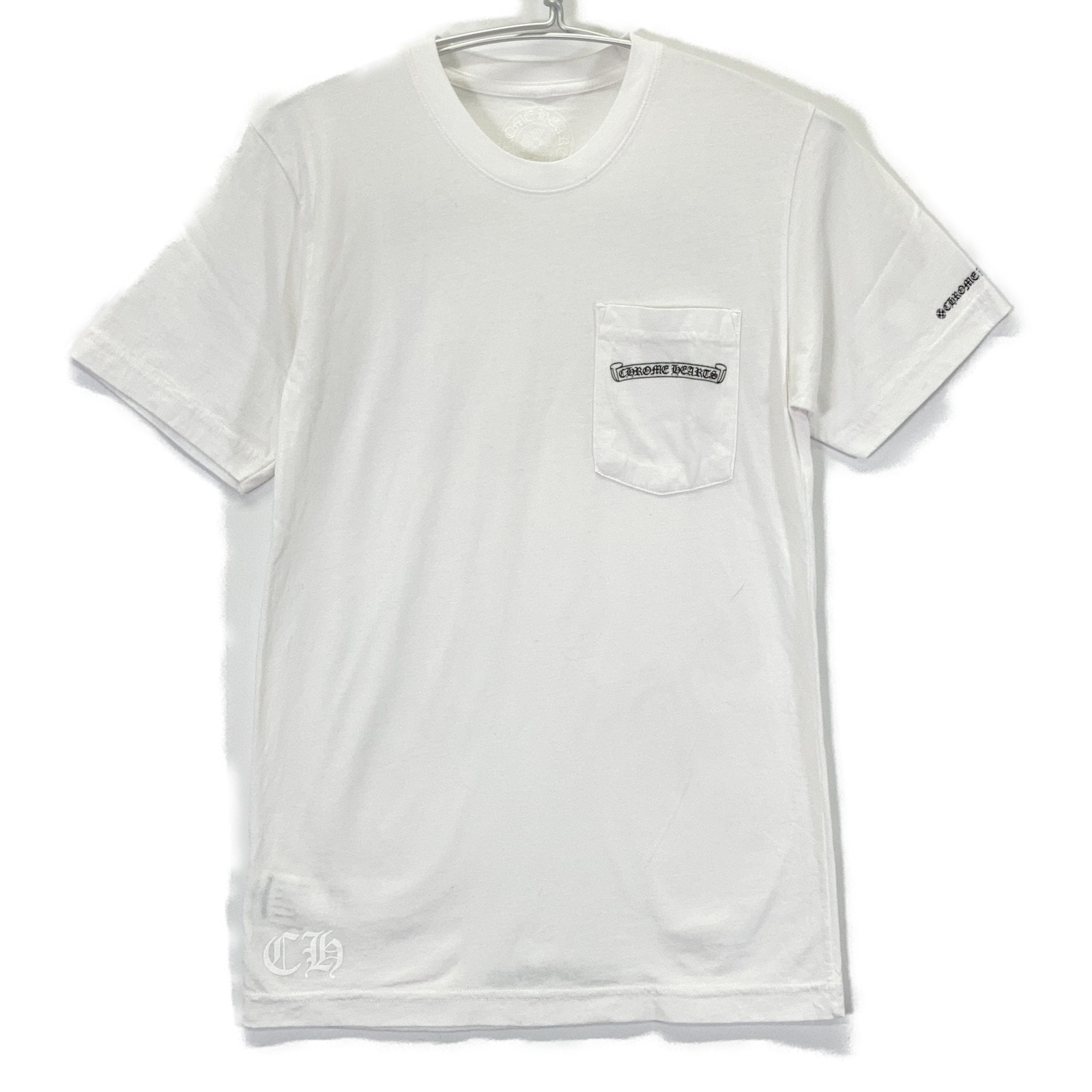 Chrome Hearts Scroll Logo T-shirt "White"