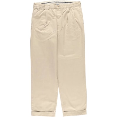 古着 ラルフローレン Ralph Lauren POLO RALPH LAUREN HAMMOND PANT ツータック チノパンツ メンズw36相当/eaa615657