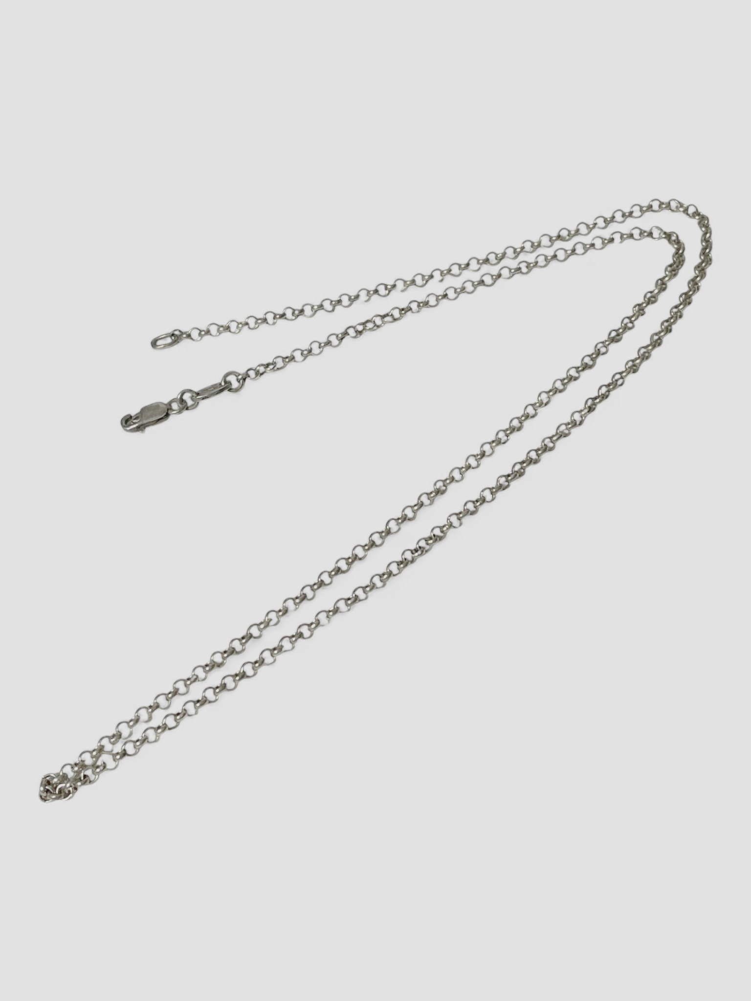 Chrome Hearts Roll Chain Necklace "Silver"