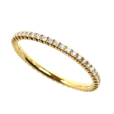 CARTIER カルティエ K18YG イエローゴールド エタンセル ドゥ カルティエ フルエタニティ リング・指輪 B4212049 ダイヤモンド 8.5号 49 1.2g レディース【中古】【美品】