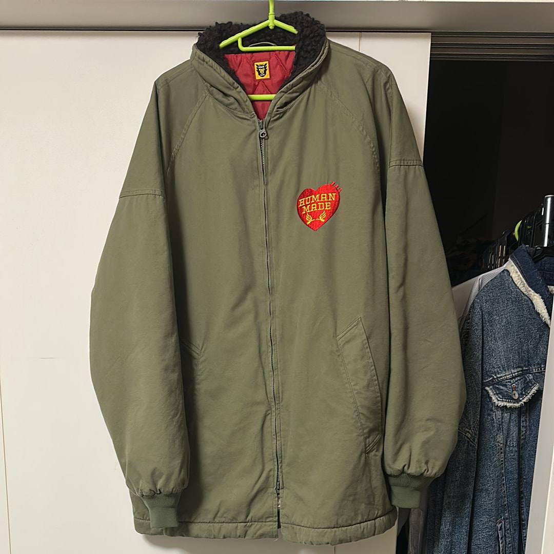 HUMAN MADE Deck Jacket "Olive Drab"