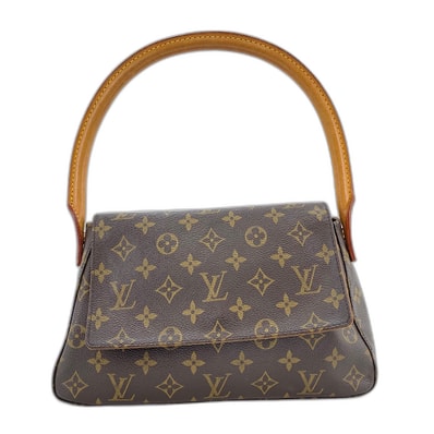 ヴィトン LV ミニ・ルーピング ショルダーバッグ【中古】