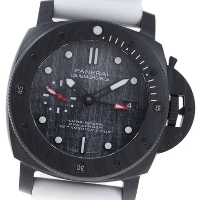 ☆極美品 パネライ サブマーシブル ルナ・ロッサ メンズ 【中古】