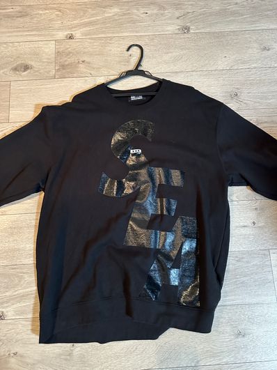 WIND AND SEA x GOD SELECTION XXX (S_E_A) Crew Neck "Black"