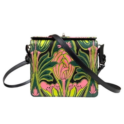 プラダ ショルダーバッグ レザー グリーン レディース PRADA 中古