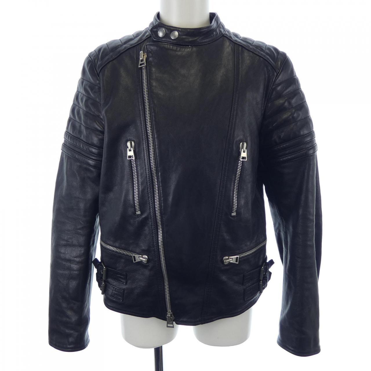 トムフォード TOM FORD BL422 TFL620 レザーライダースジャケット