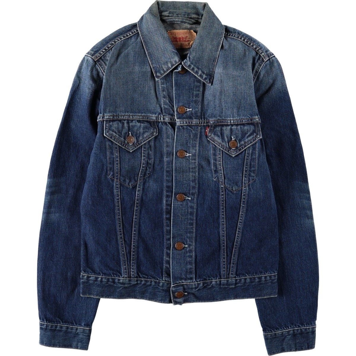 古着 00年代 リーバイス Levi's 70500 0457 ユーロモデル デニムジャケット Gジャン メンズM相当/eaa671042