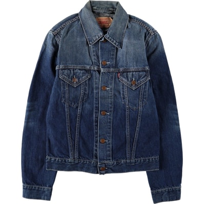 古着 00年代 リーバイス Levi's 70500 0457 ユーロモデル デニムジャケット Gジャン メンズM相当/eaa671042