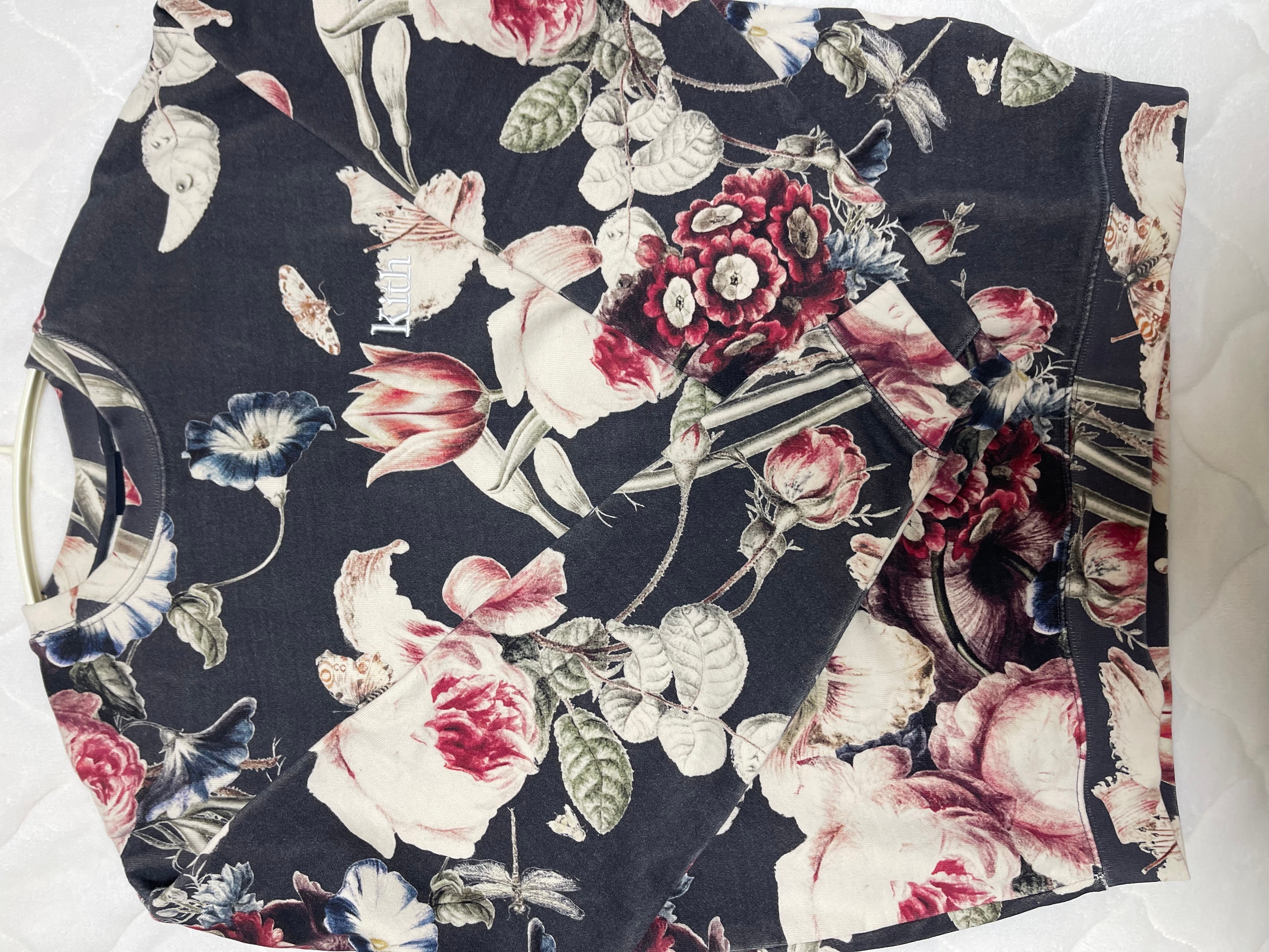 kith スウェット 花柄